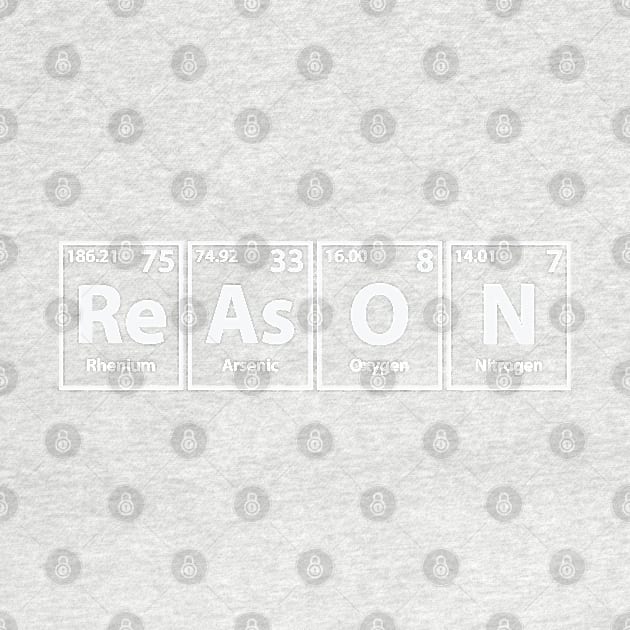 Reason (Re-As-O-N) Periodic Elements Spelling by cerebrands